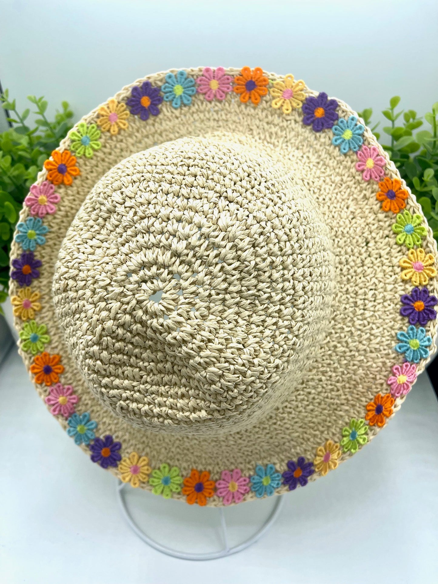 Bora Bora Beige Straw Bucket Hat