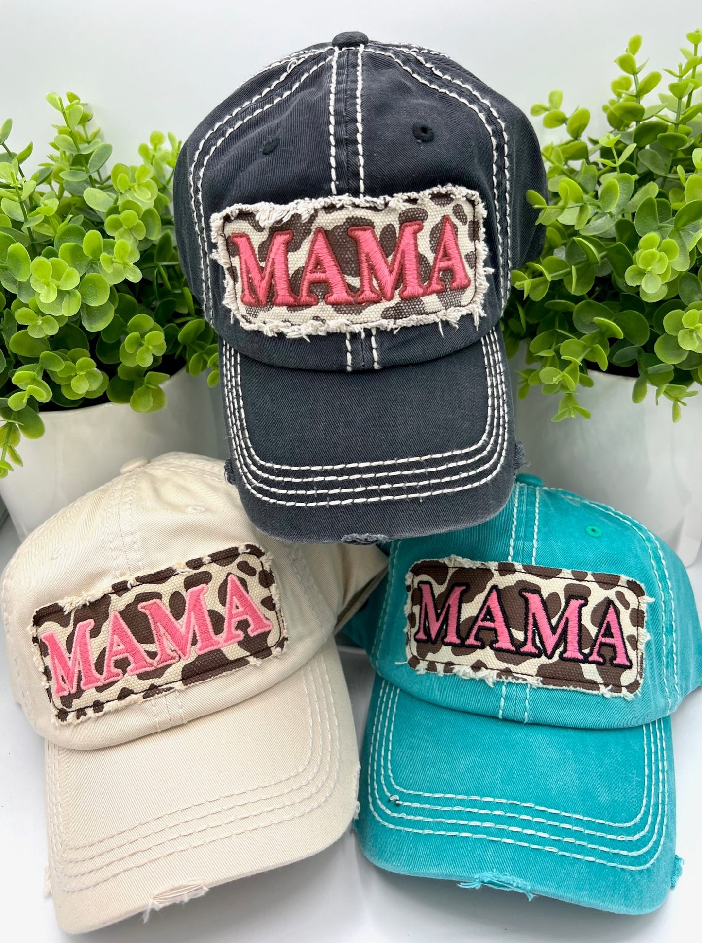 Leopard Mama Baseball Cap