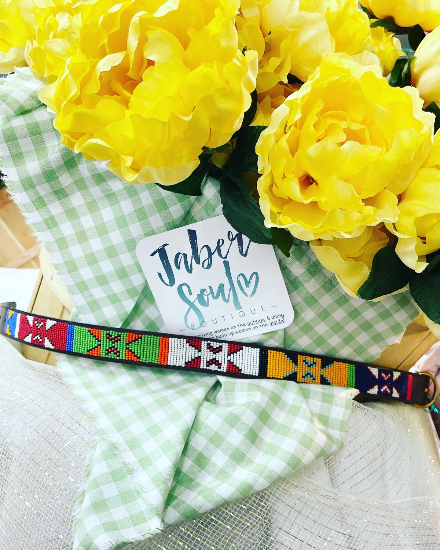 Designed Kenyan Dog Collar