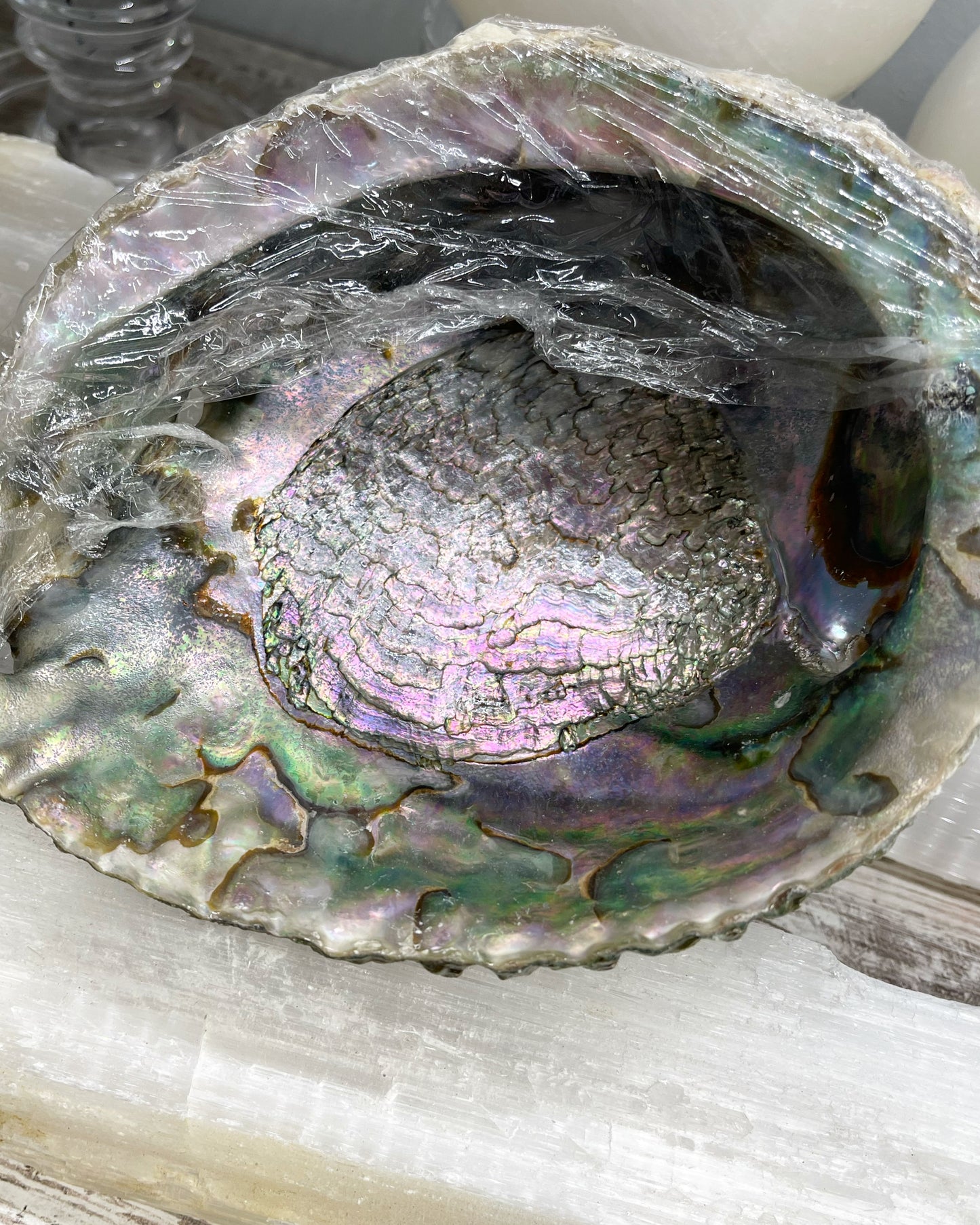 Abalone Shell Smudge Bowls