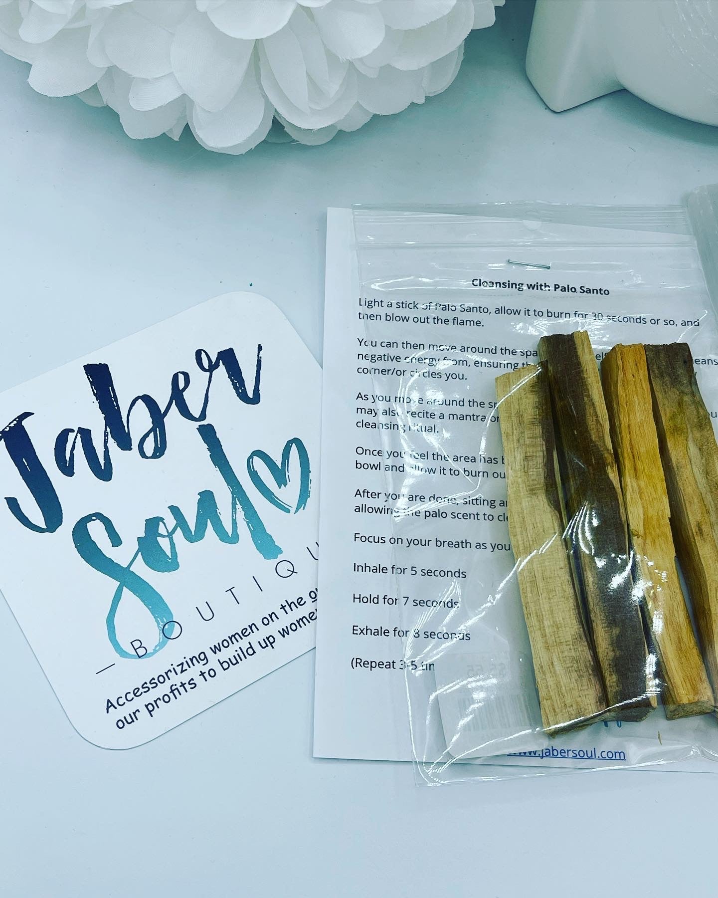 Palo Santo Set also known as Holy Wood Sticks