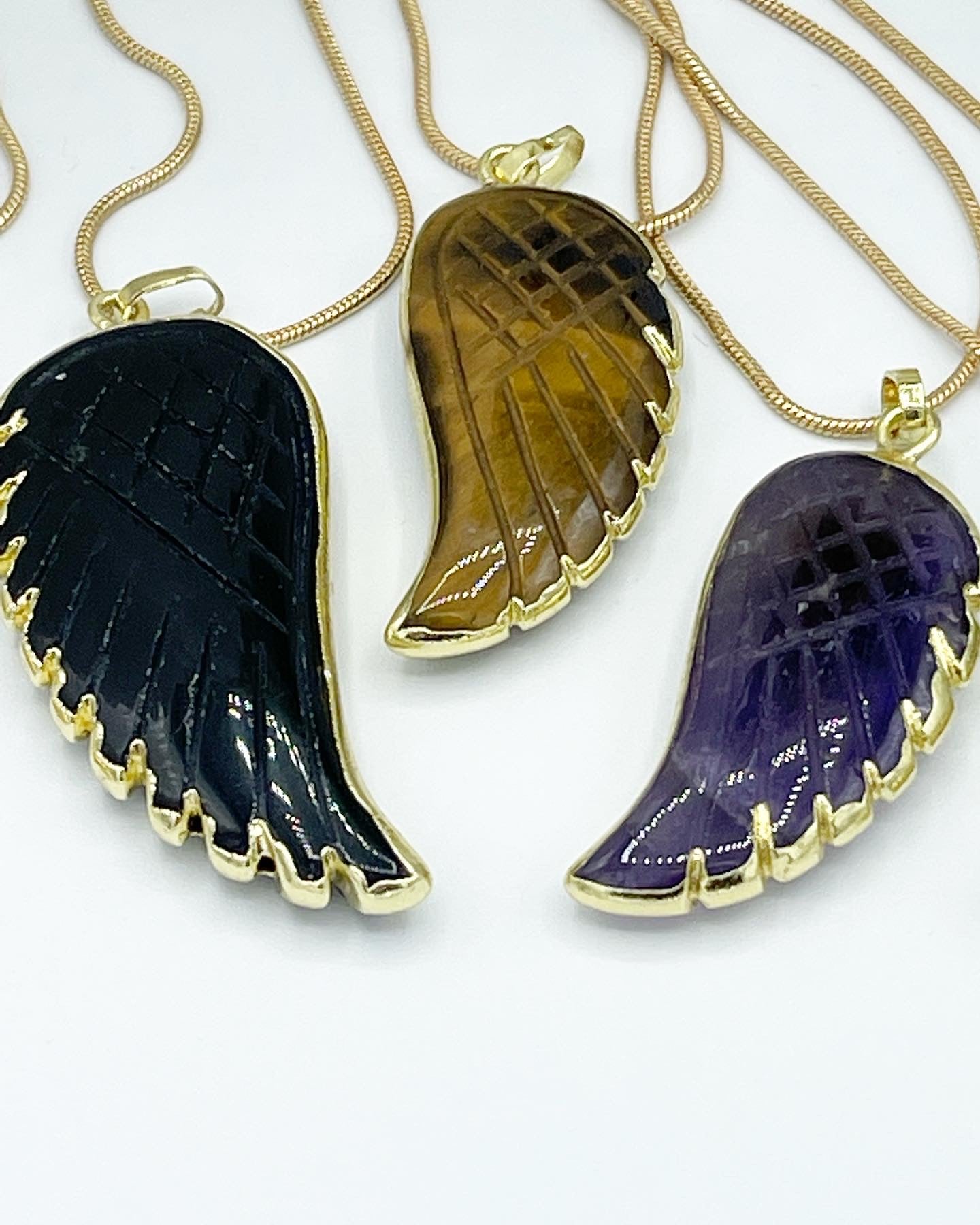 Angel Wing Pendant Necklace