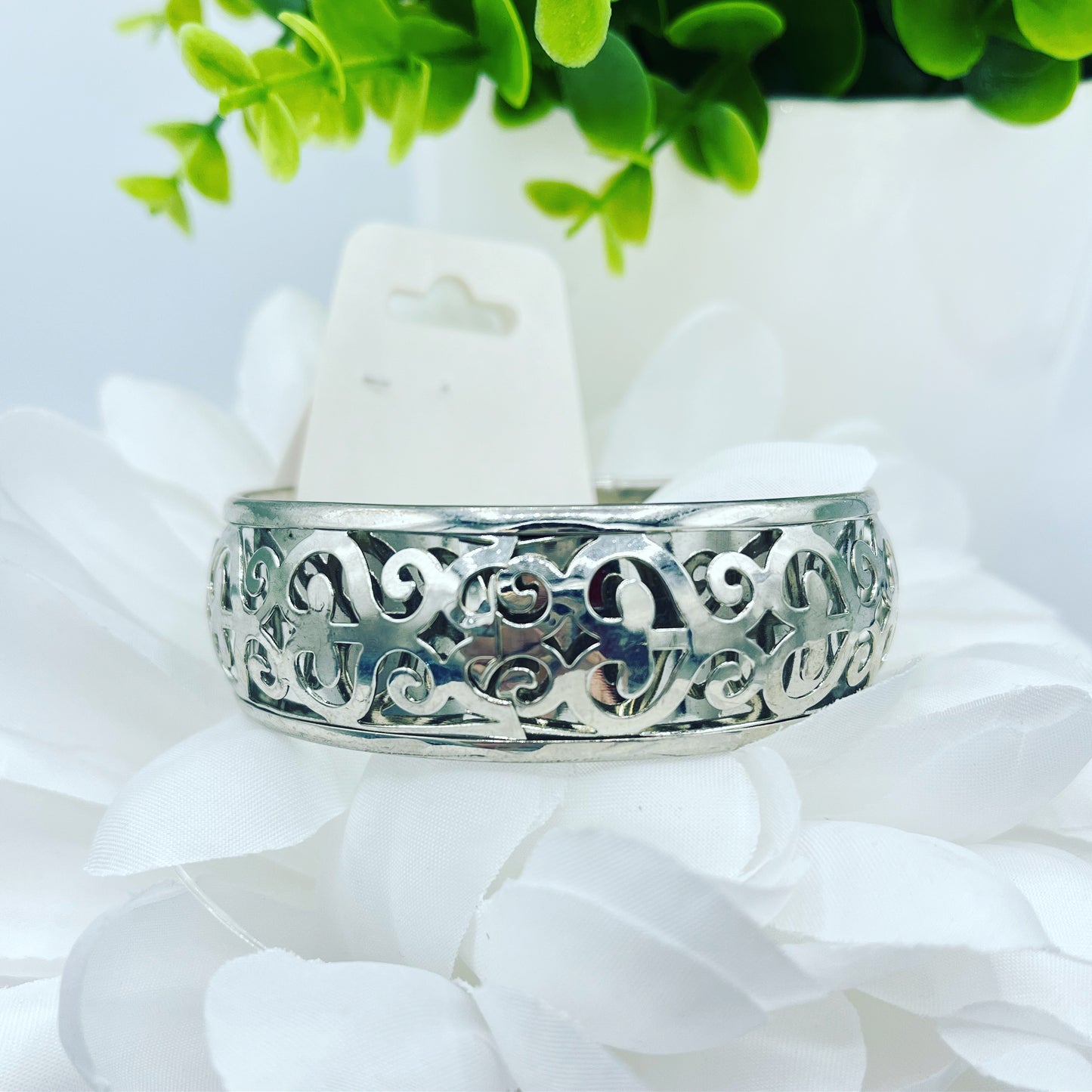 Silver Chunky Bracelet
