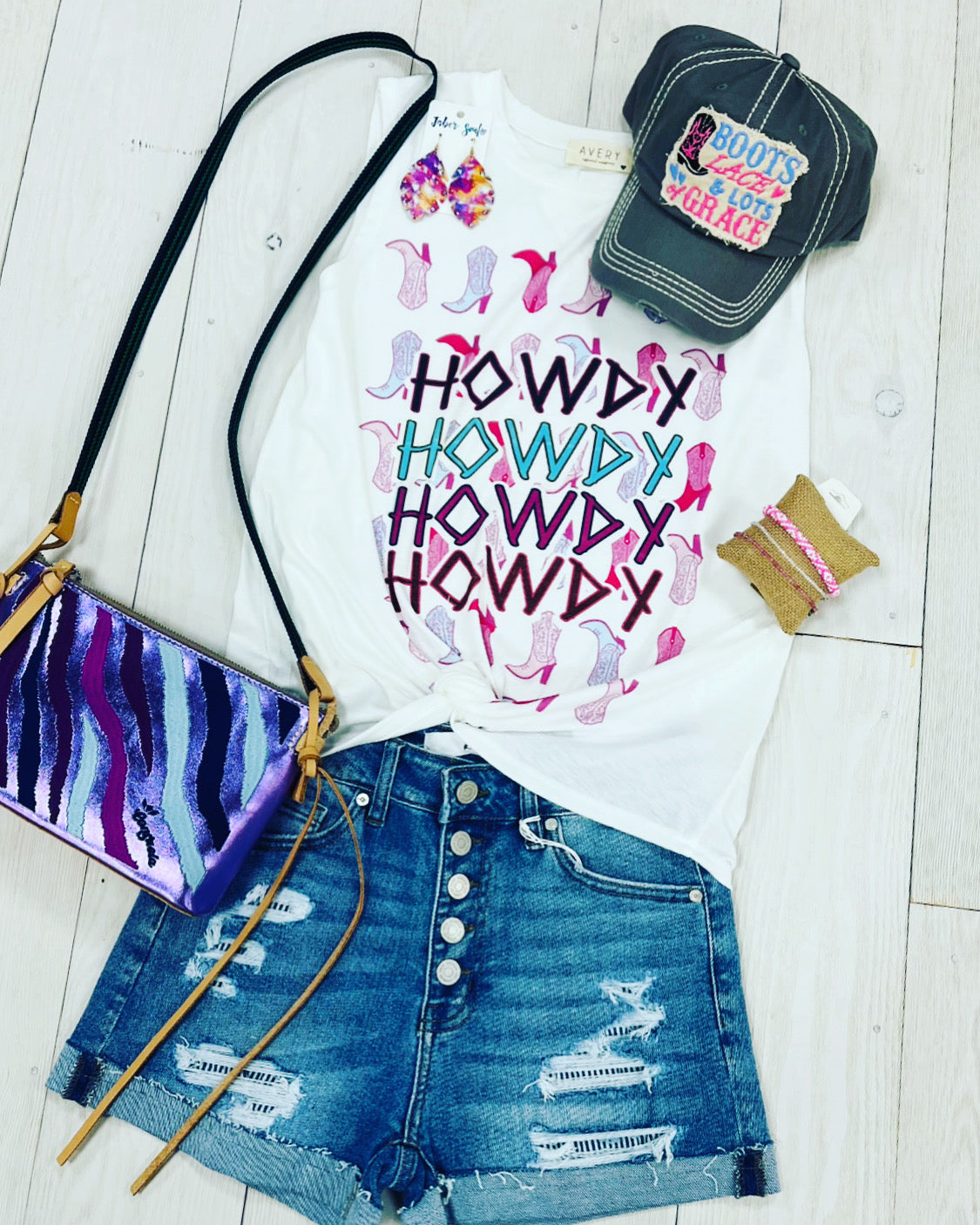 Howdy Sleeveless Top