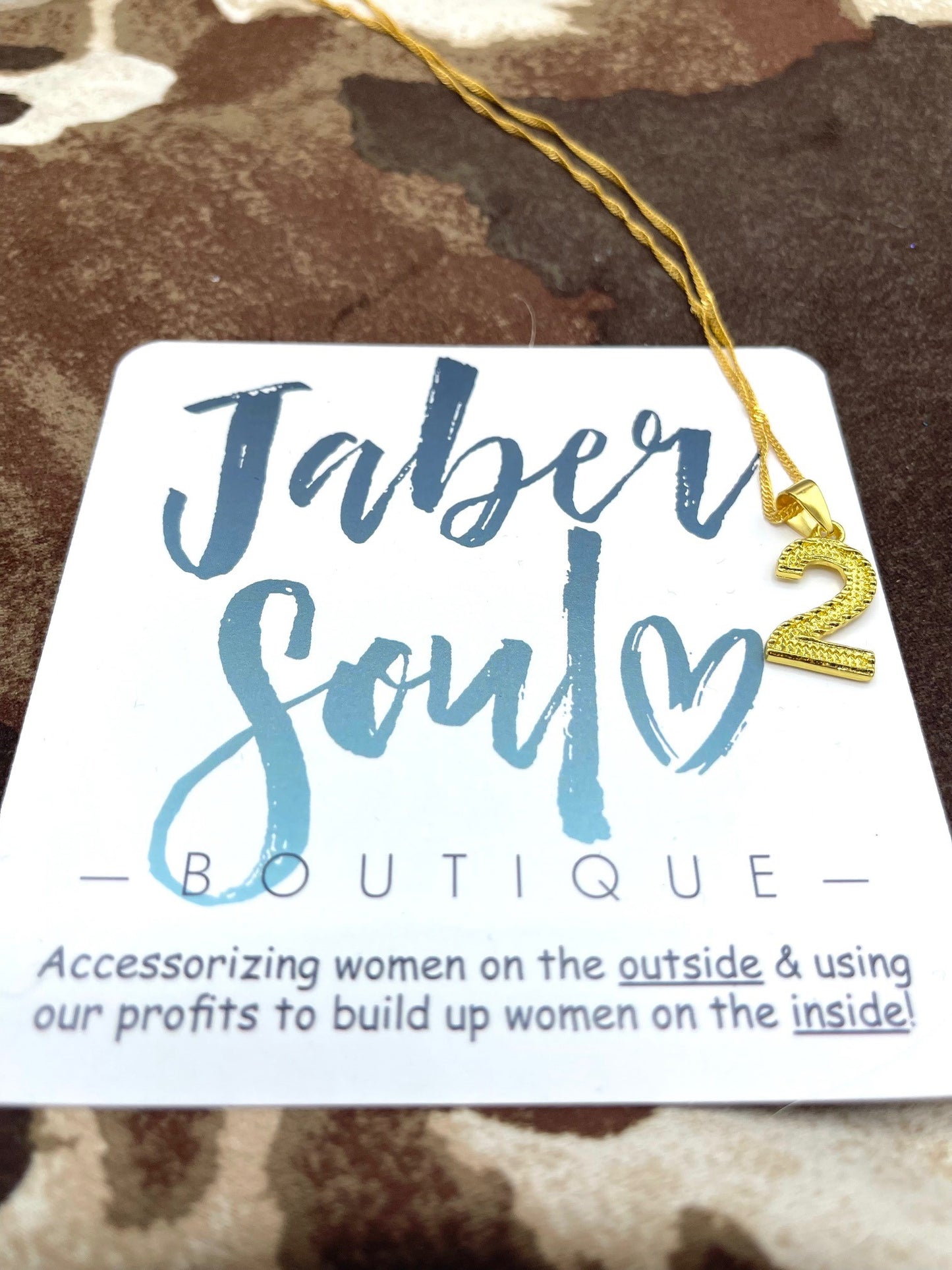 Number Necklace