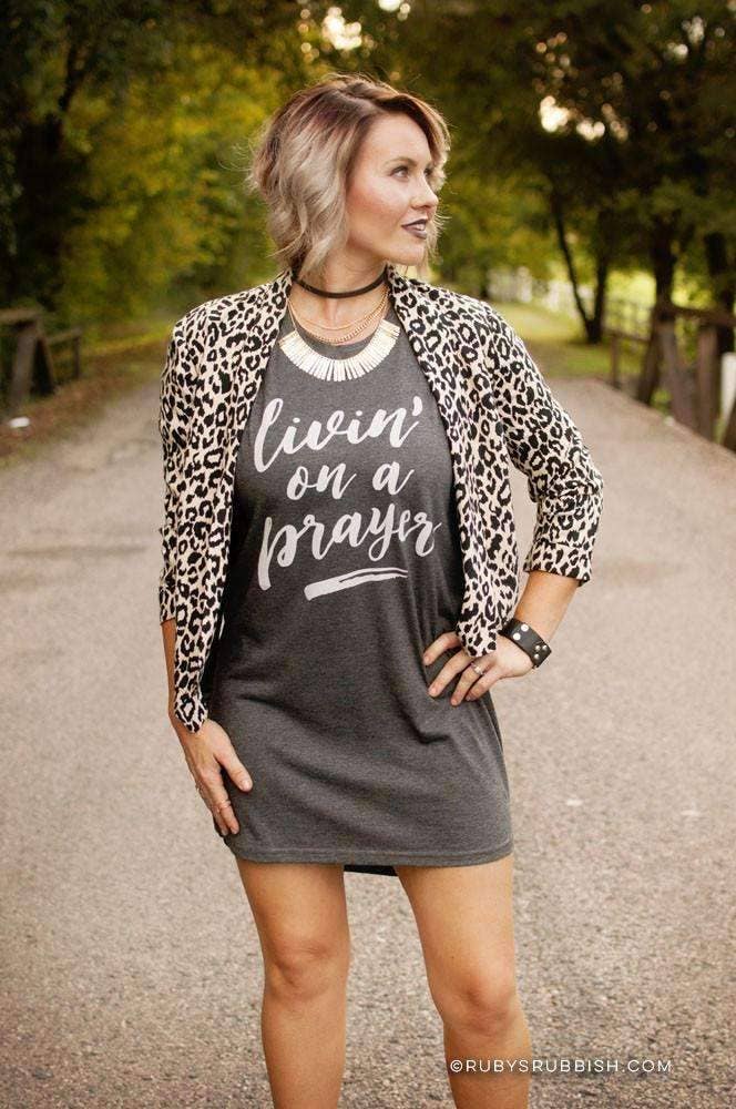 Livin' On A Prayer | T-Shirt Dress