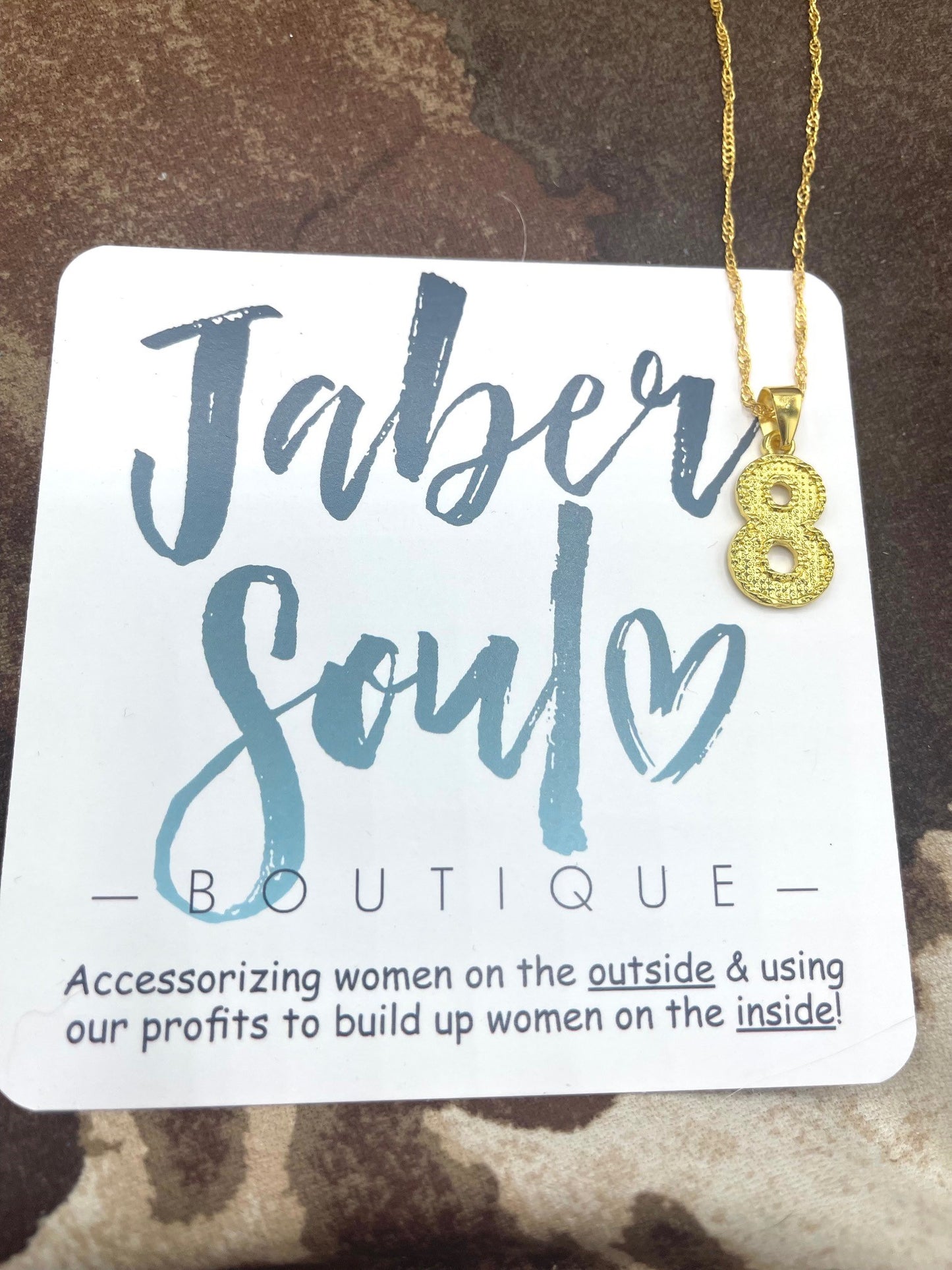 Number Necklace