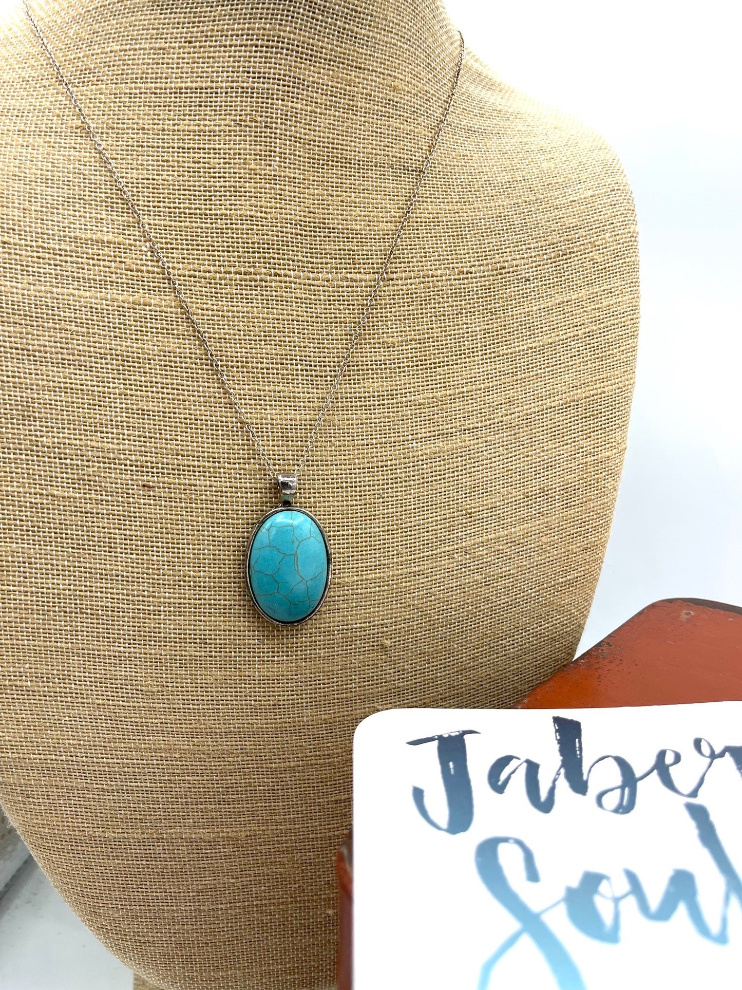 Turquoise Pendant Necklace