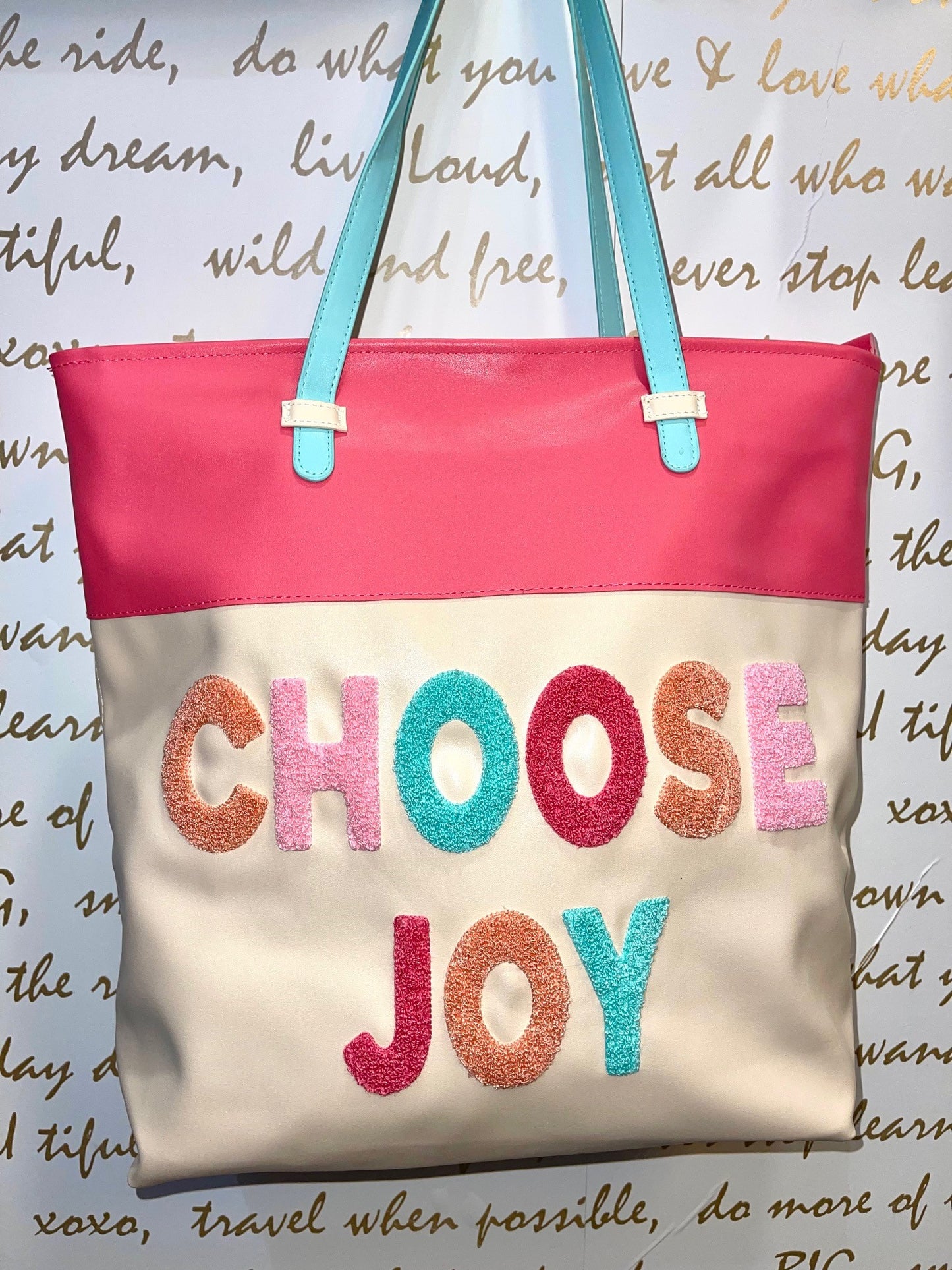 Choose Joy Tote Bag