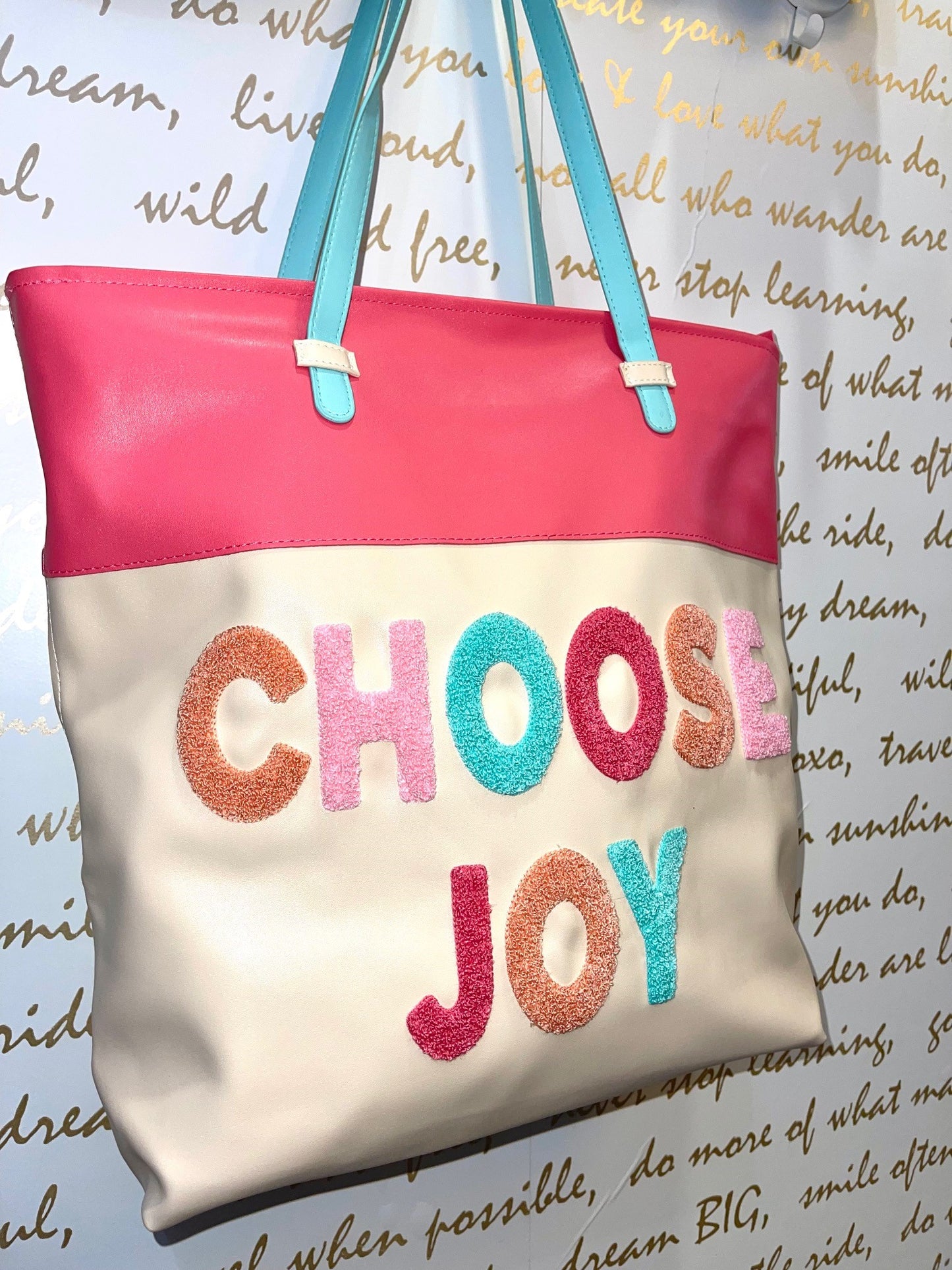 Choose Joy Tote Bag