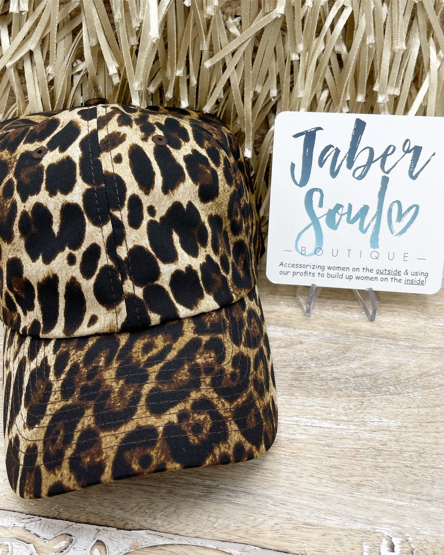 Animal Print Leopard Baseball Hat