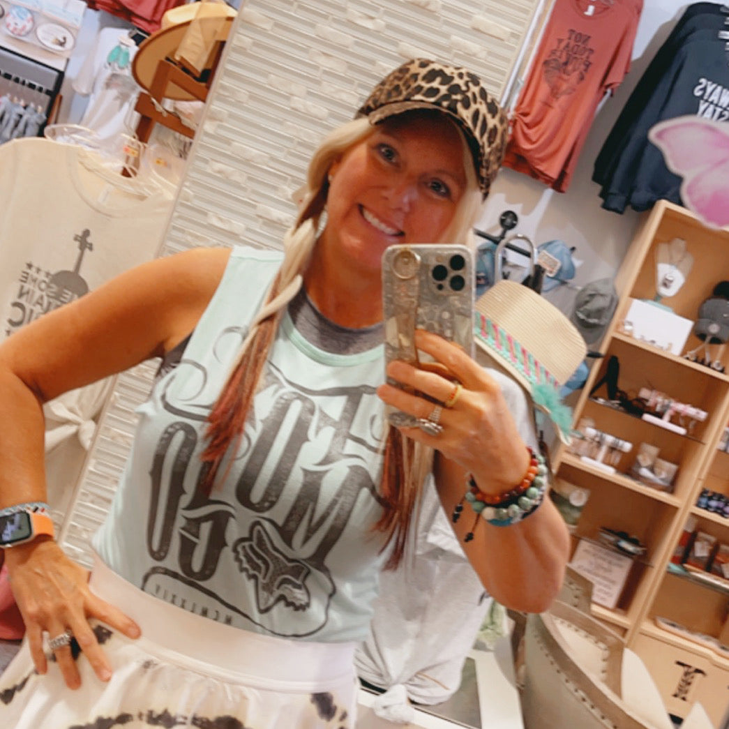 Animal Print Leopard Baseball Hat