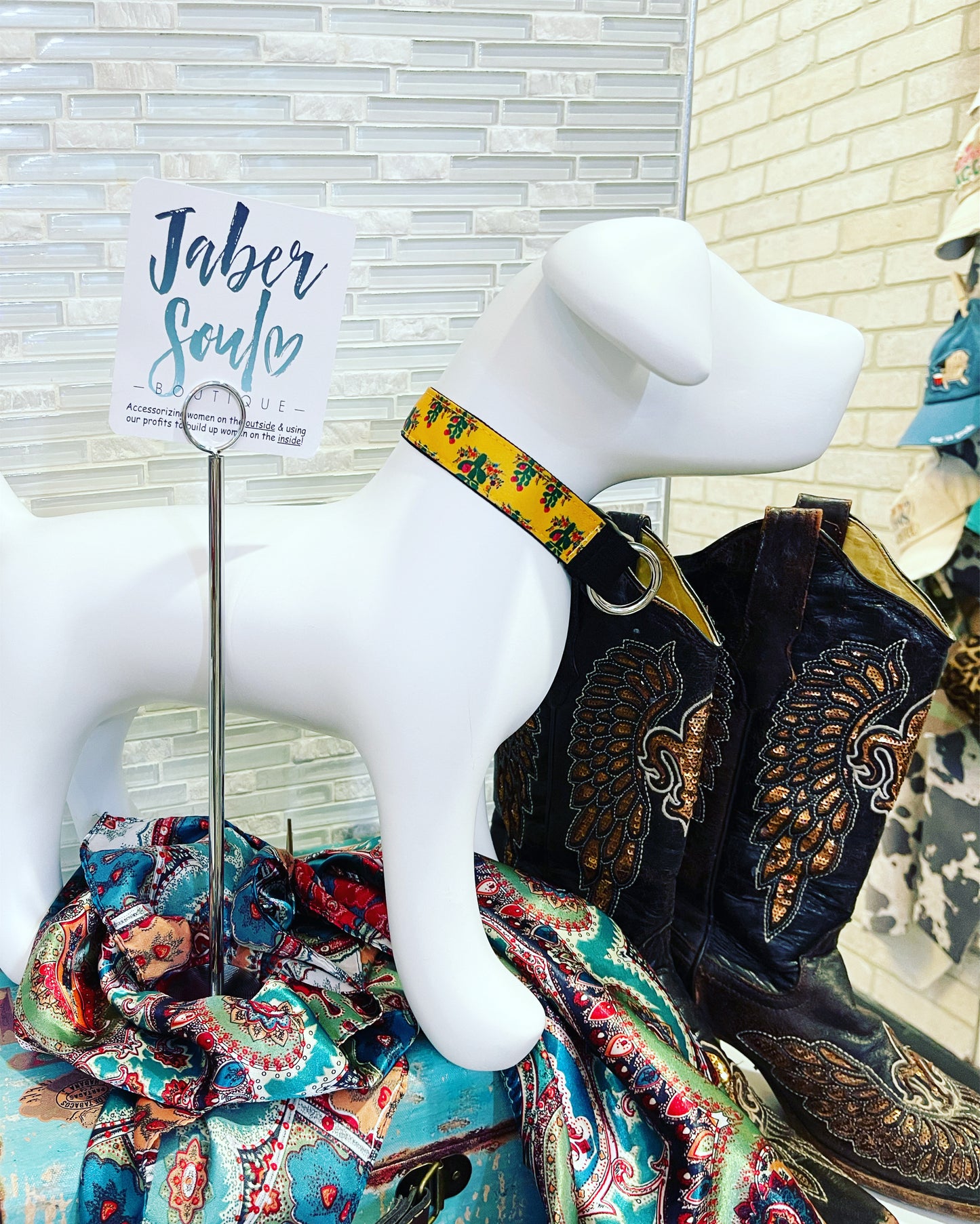 Cactus Saloon Dog Collar