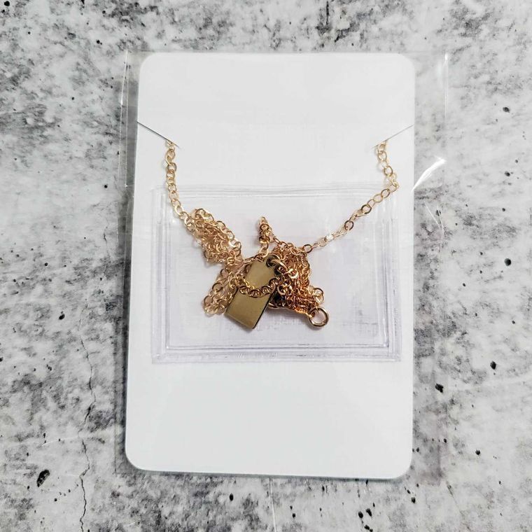 Herkimer Diamond Solitaire Crystal Necklace