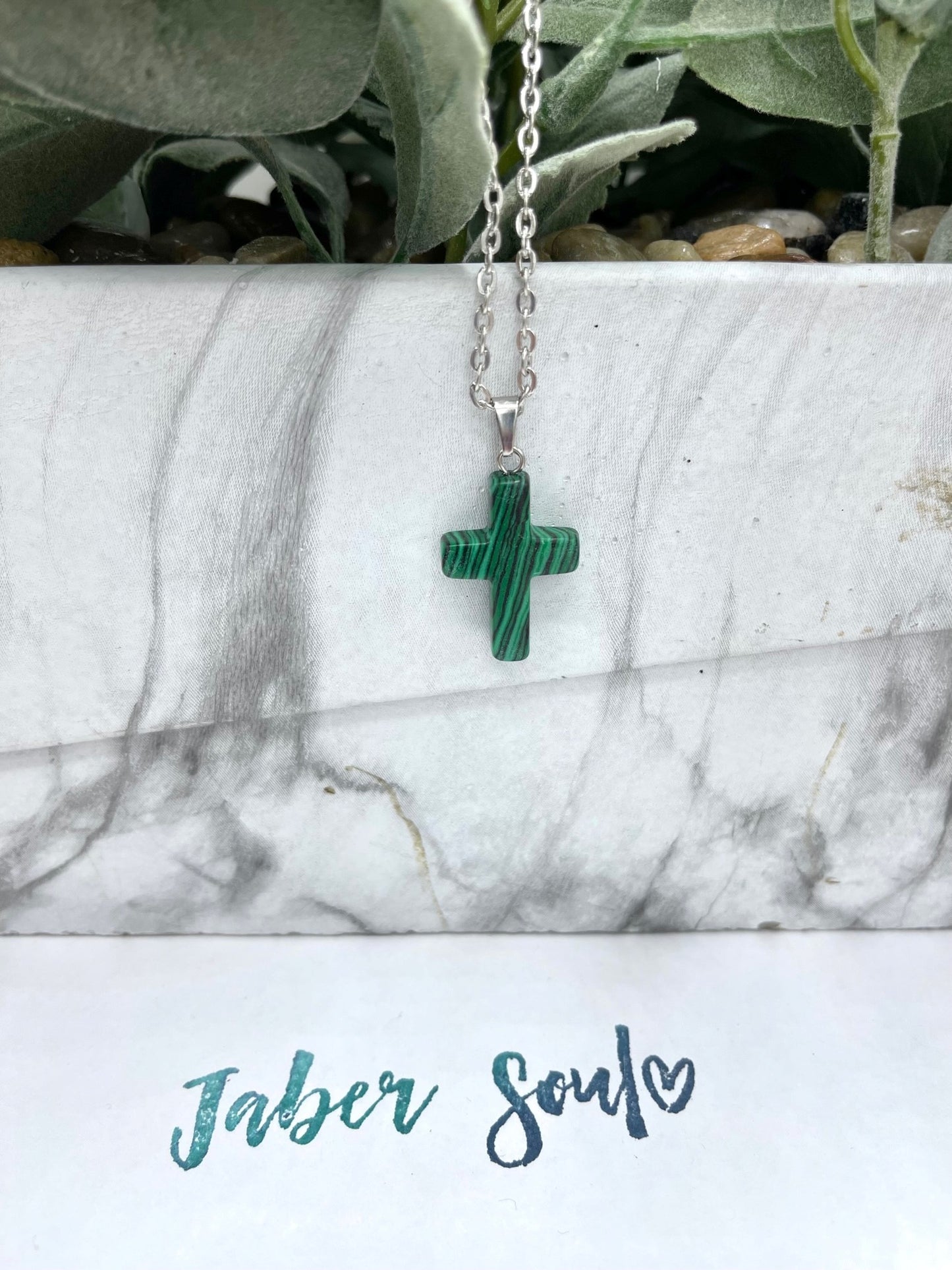 Malachite- Crystals Necklace
