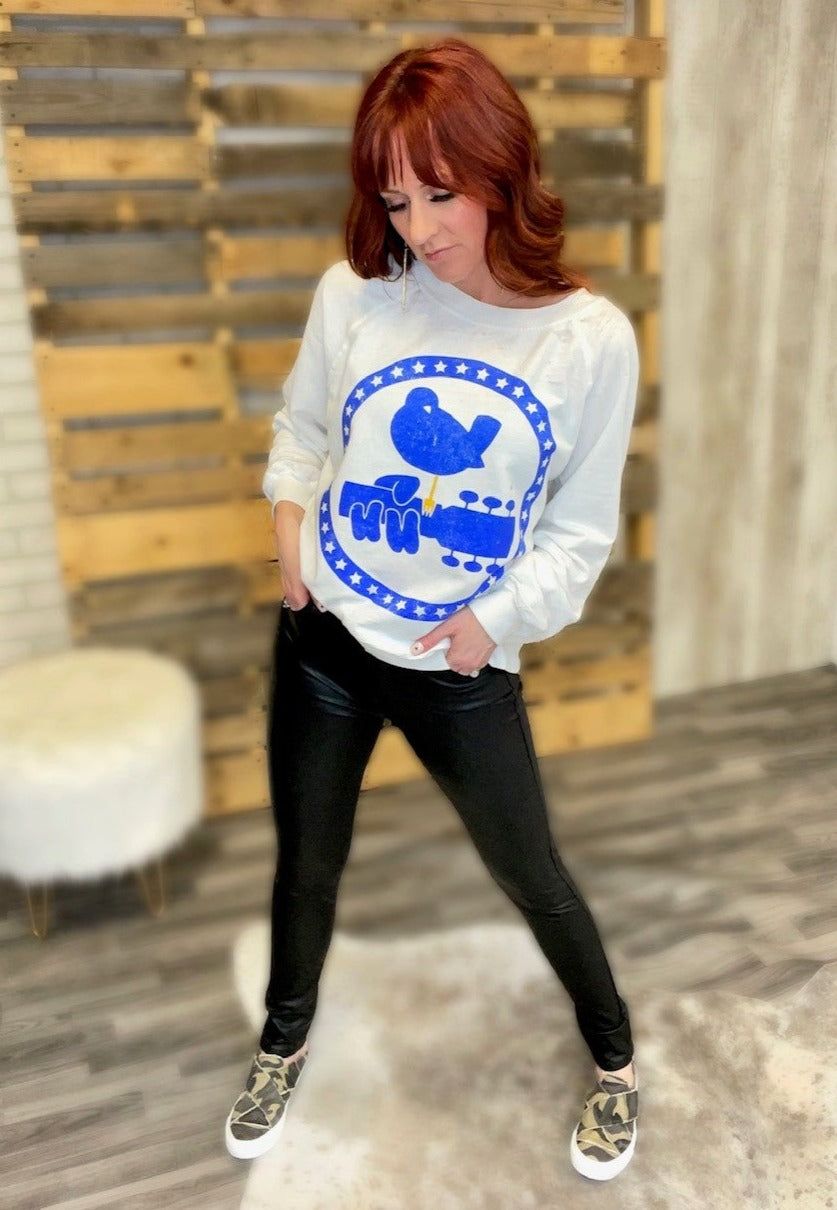 Woodstock Burnout Sweatshirt