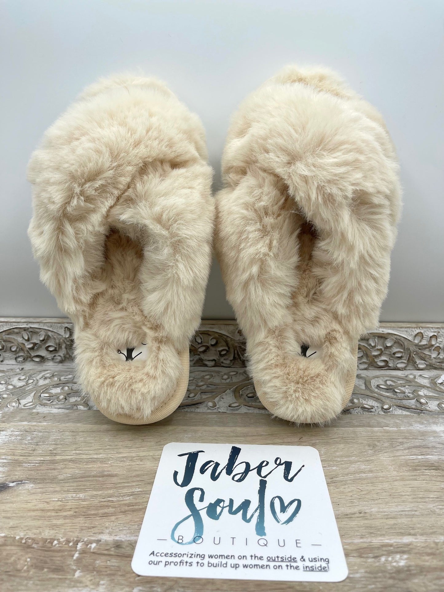 Corkys- Cream Slippers