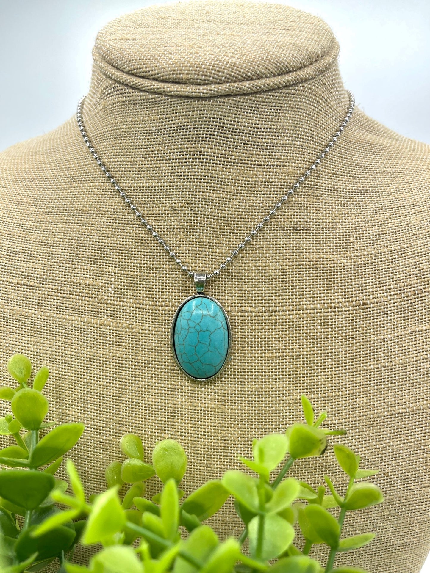 Turquoise Pendant Necklace
