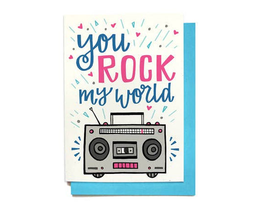 Love Card - You Rock My World