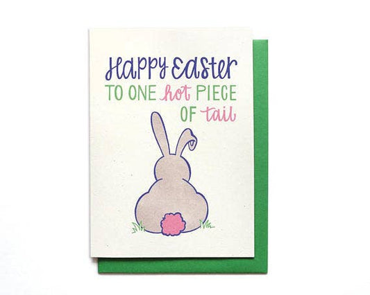 Easter Card - Hot Piece of Tail