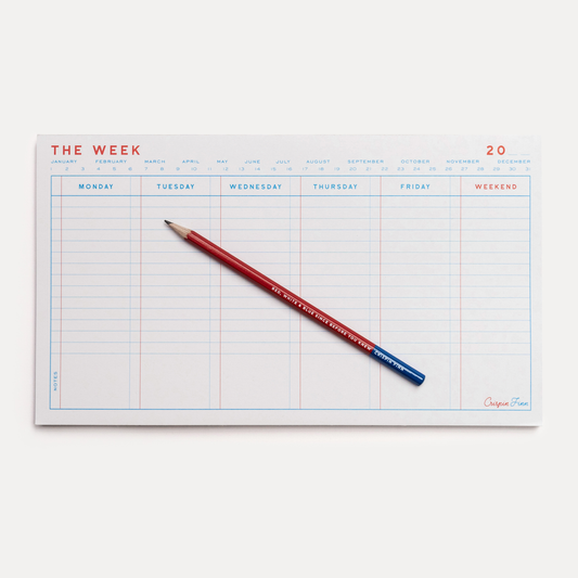 The Week Desk Pad