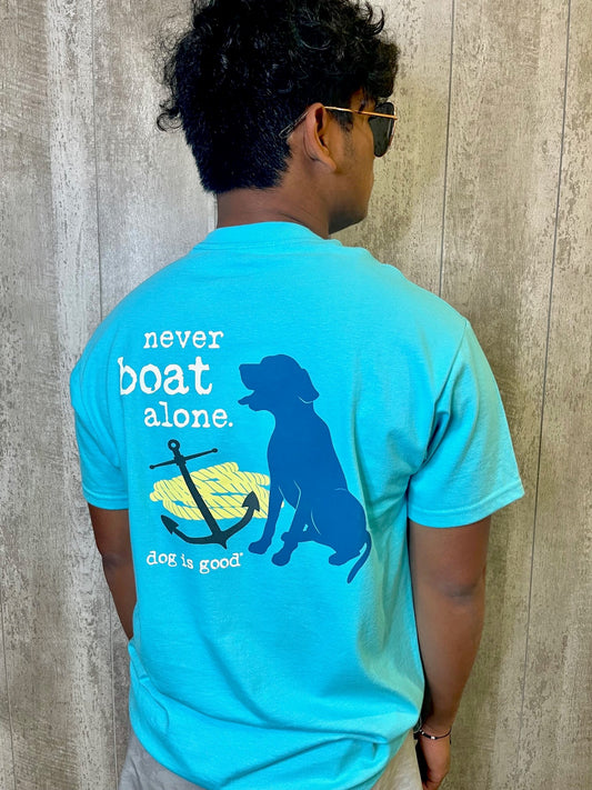 Never Boat Alone Unisex T-Shirt